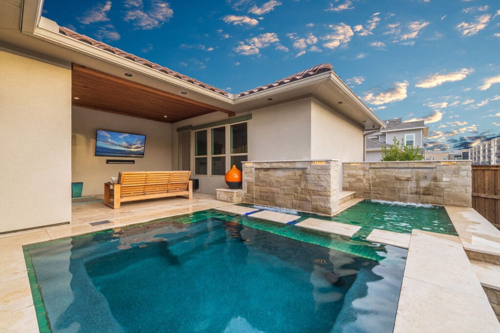 Harvest Lane: Custom Luxury Pool & Outdoor Space in Dallas, TX